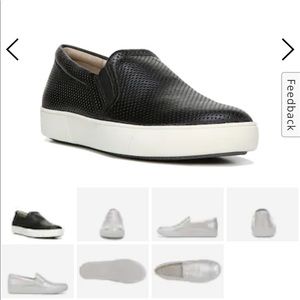 Black flats with soles new never worn size 7.5